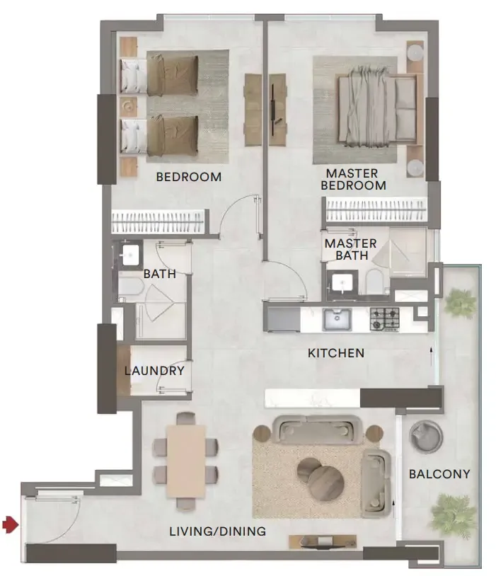 Urban Venture Real Estate Development Urban - Park Residences floor plan