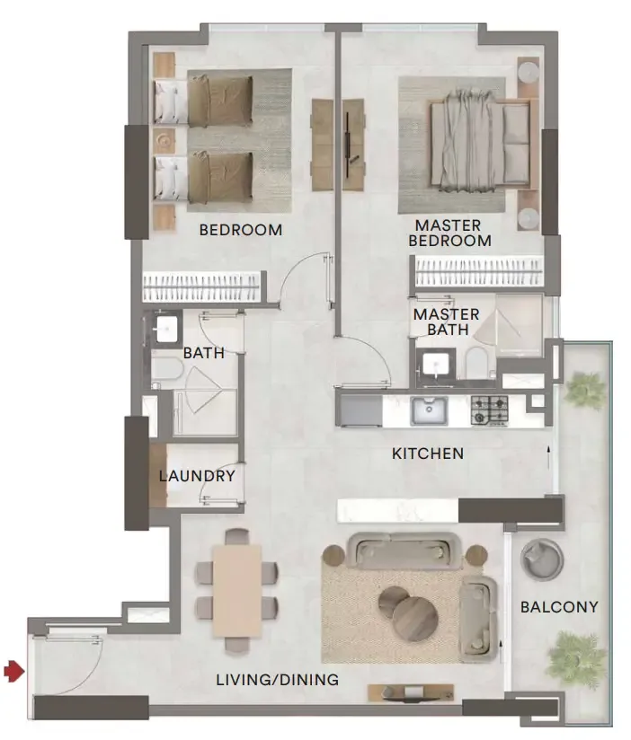 Urban Venture Real Estate Development Urban - Park Residences floor plan