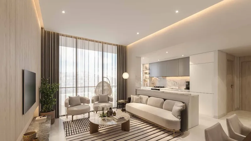 Interior at Urban - Park Residences in Dubai Sports City Dubai