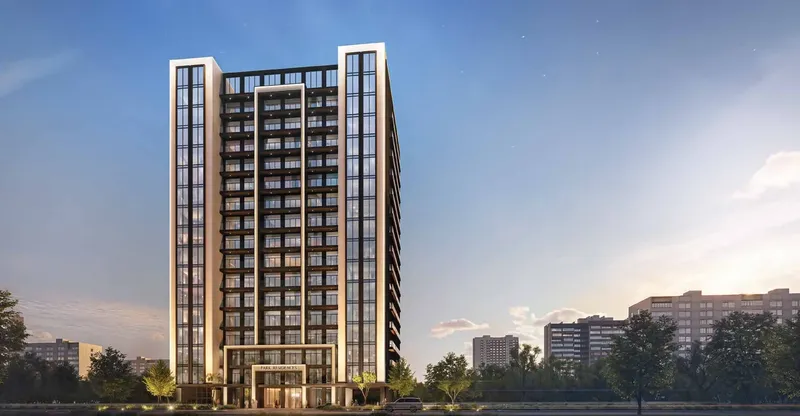 Exterior at Urban - Park Residences in Dubai Sports City Dubai
