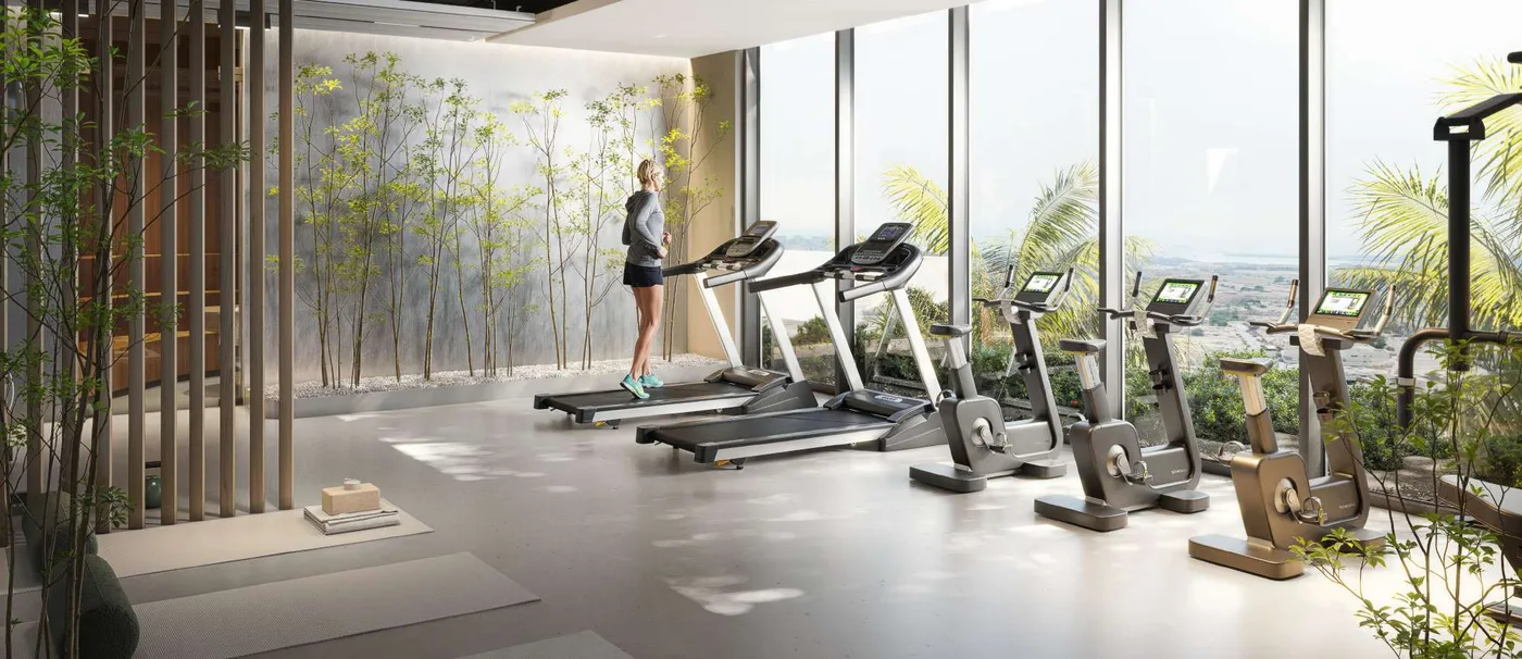 Gym amenity image at V1VID Tower