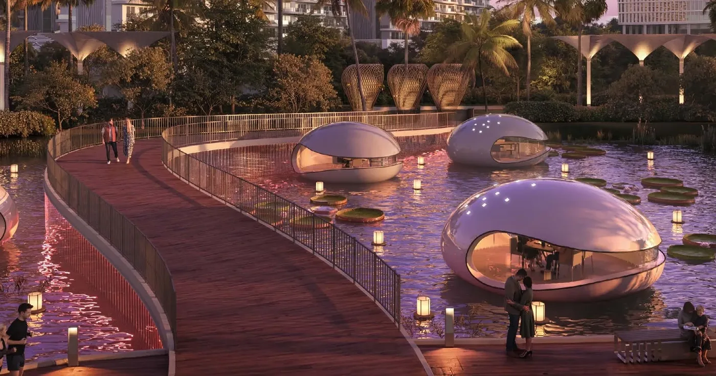 Floating Pots amenity image at Valencia