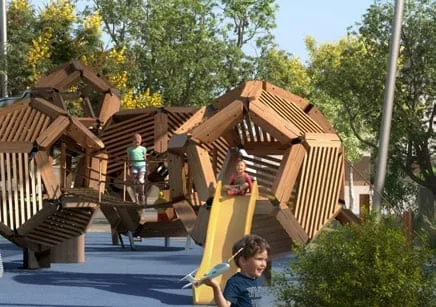 Topography Play Areas amenity image at Velora and Venera at The Valley