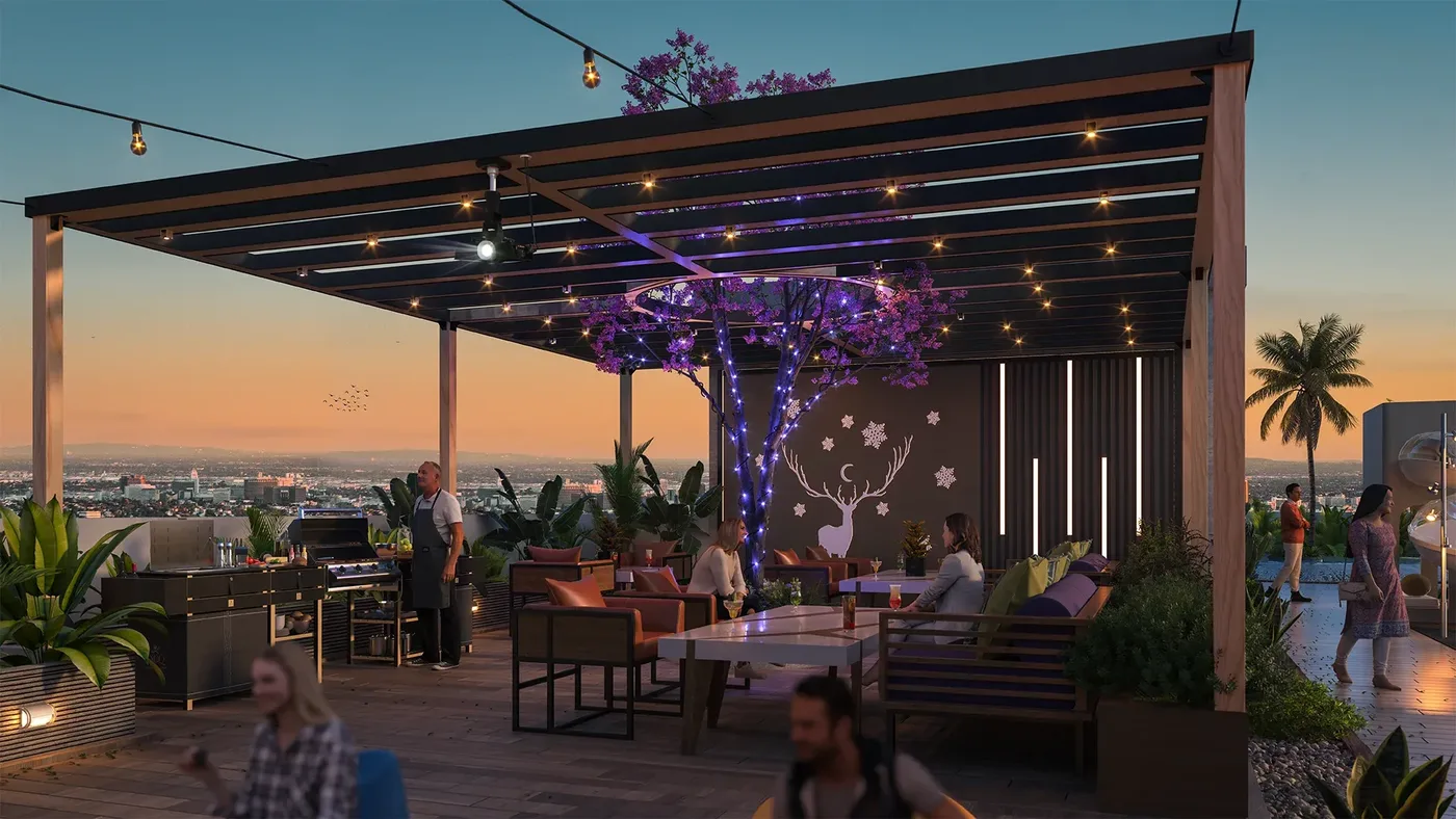 BBQ Area amenity image at Ventana Residences