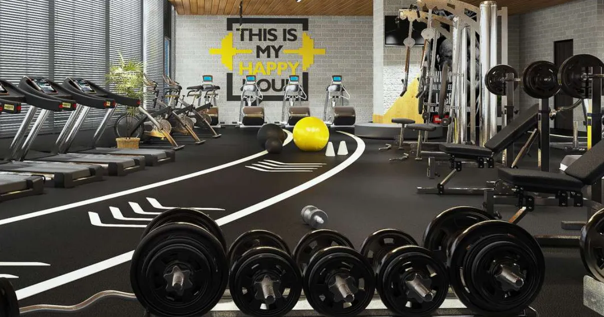 Gym amenity image at Ventana Residences