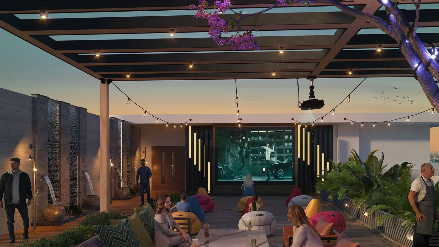 Open-air Cinema amenity image at Ventana Residences