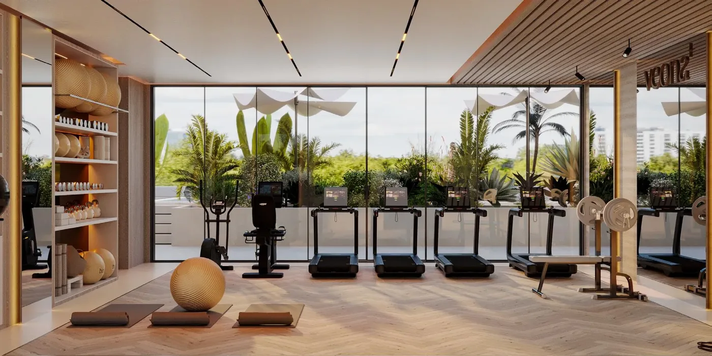 Gym amenity image at Veona by Gutti