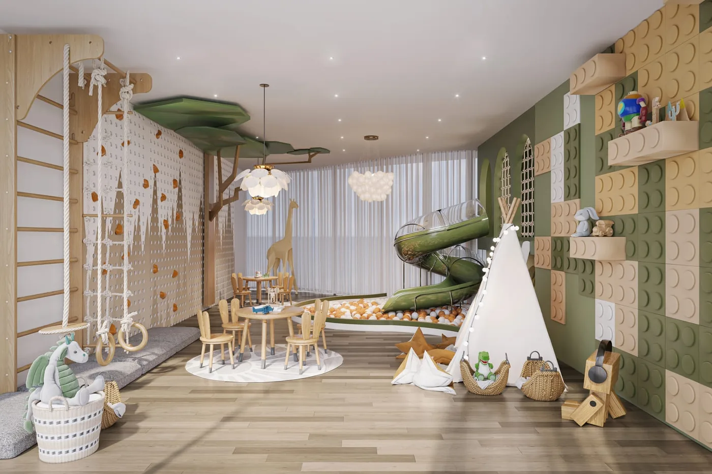 Indoor Kids Play Area amenity image at Verano by Prescott