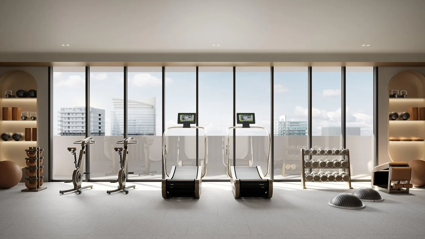 Gym amenity image at VERDAN1A 3
