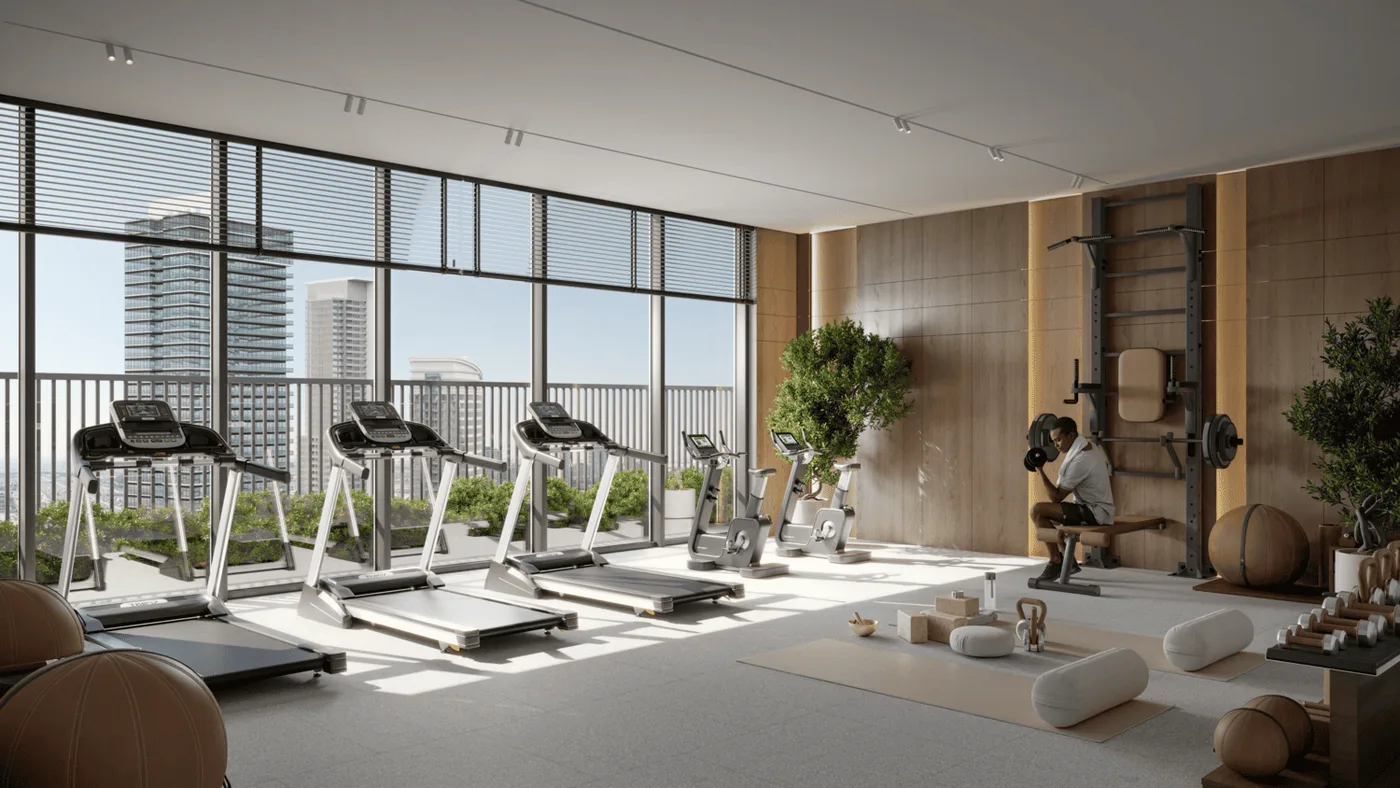 Gym amenity image at VERDAN1A 4