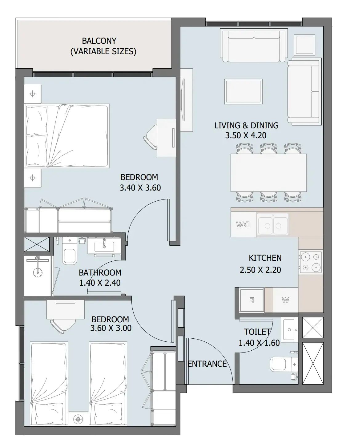 Reportage Properties Verdana IV floor plan