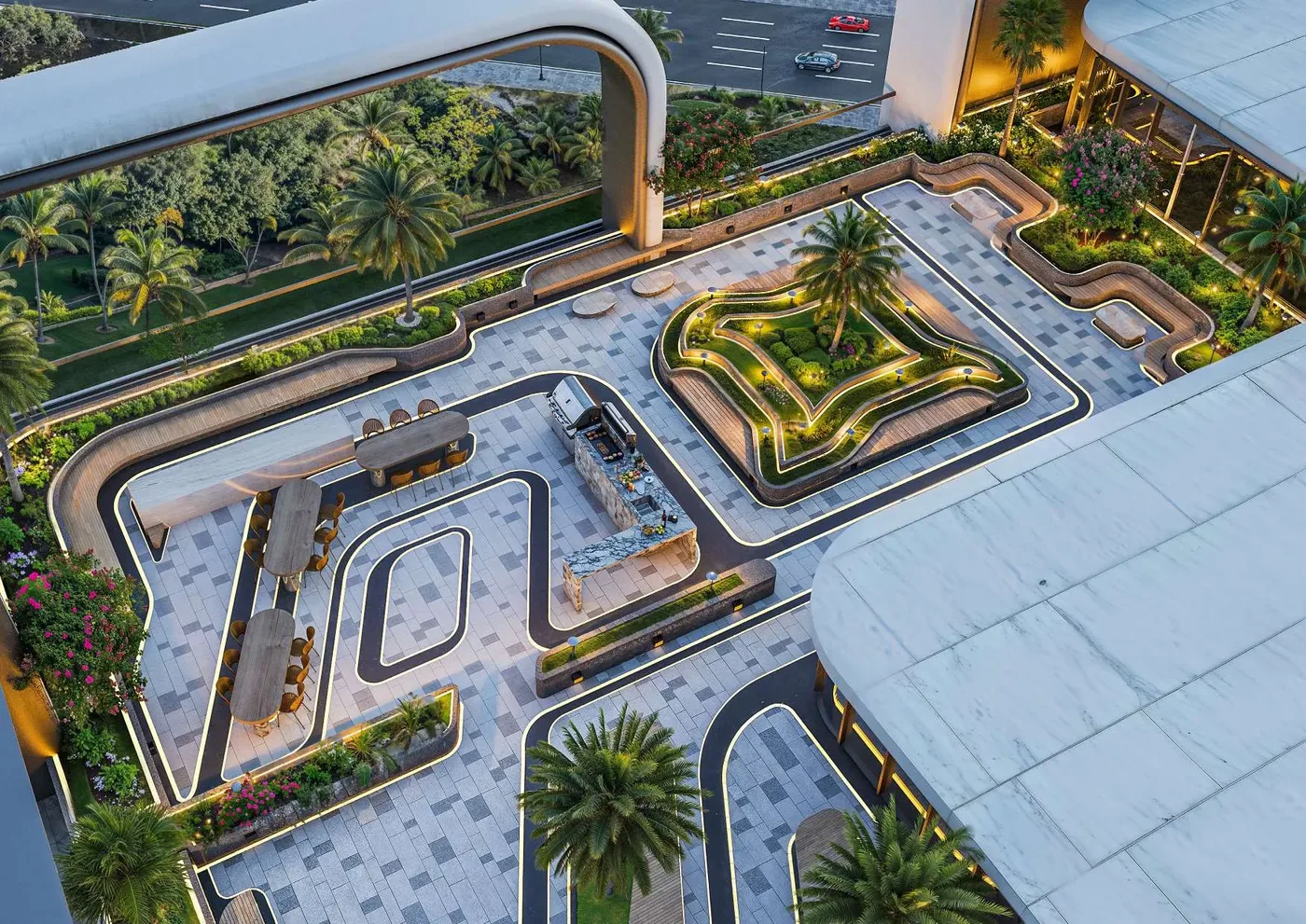 BBQ Area amenity image at Verde by Vision