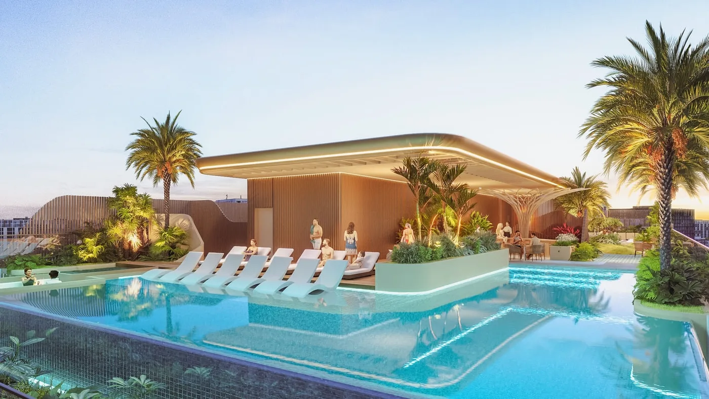 Infinity Pool & Jacuzzi amenity image at Vestoria Bay