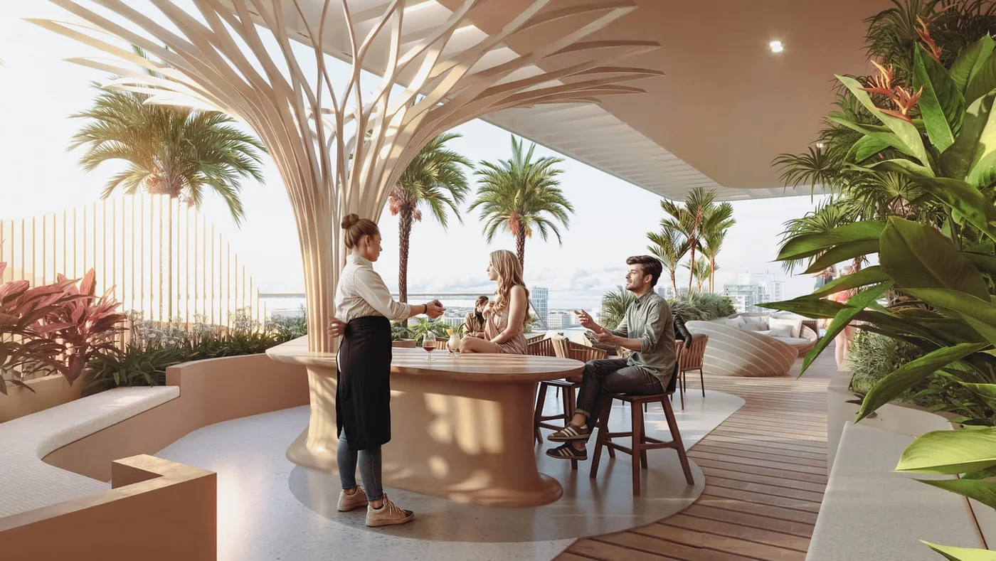 Signature Bar Counter amenity image at Vestoria Bay