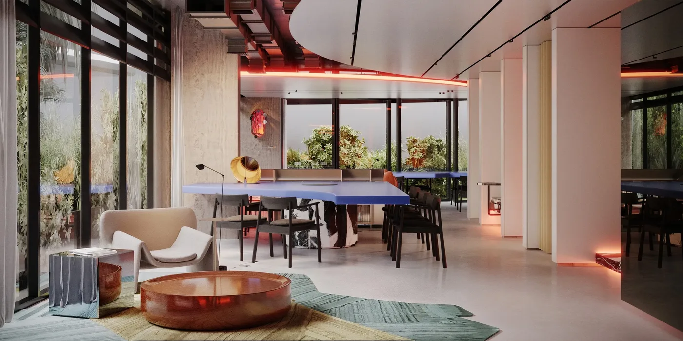 Co-working Spaces amenity image at Vibe