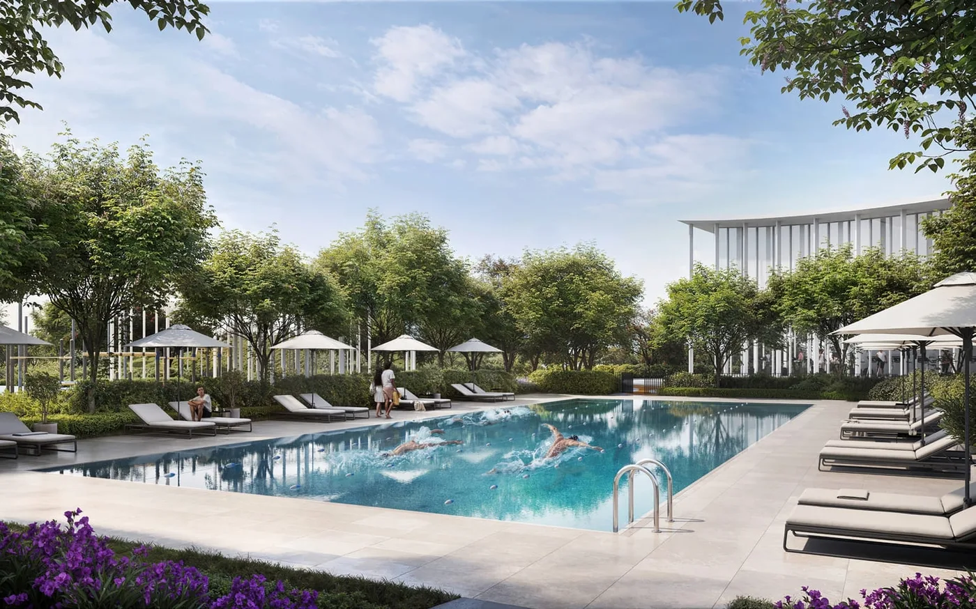 Swimming Pool & Deck amenity image at Vida Residences Hillside