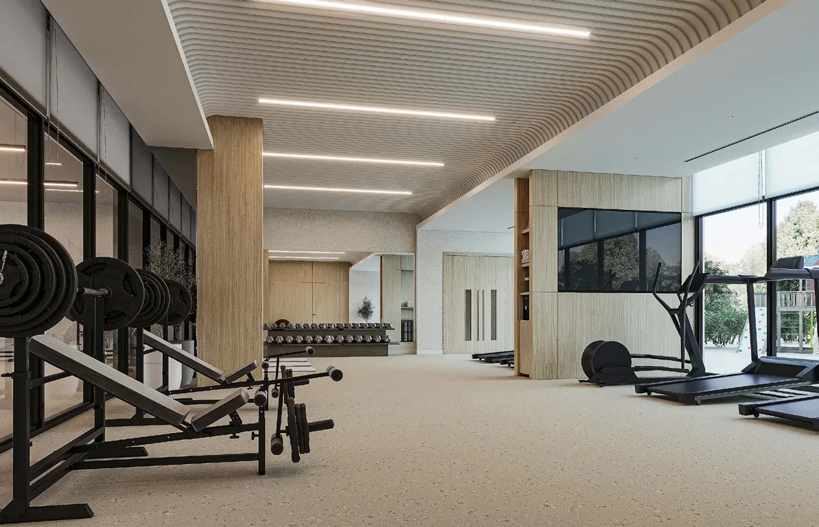 Indoor & Outdoor Gym amenity image at Vida Residences Saadiyat Island