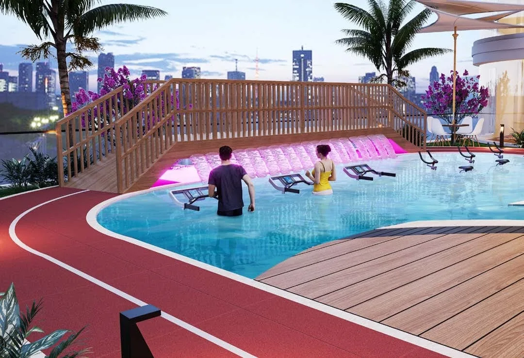 Aquatic Gym amenity image at Viewz