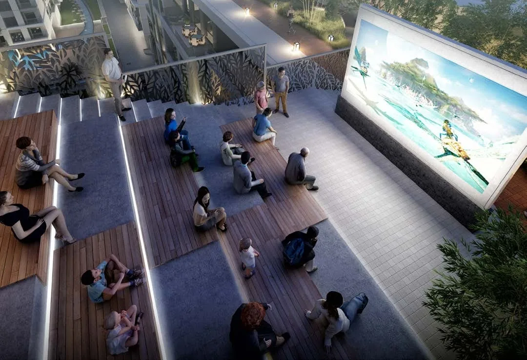 Outdoor Cinema amenity image at Viewz