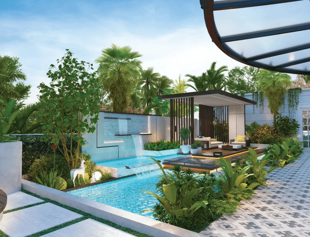 Aqua Gardens amenity image at Vincitore Aqua Flora