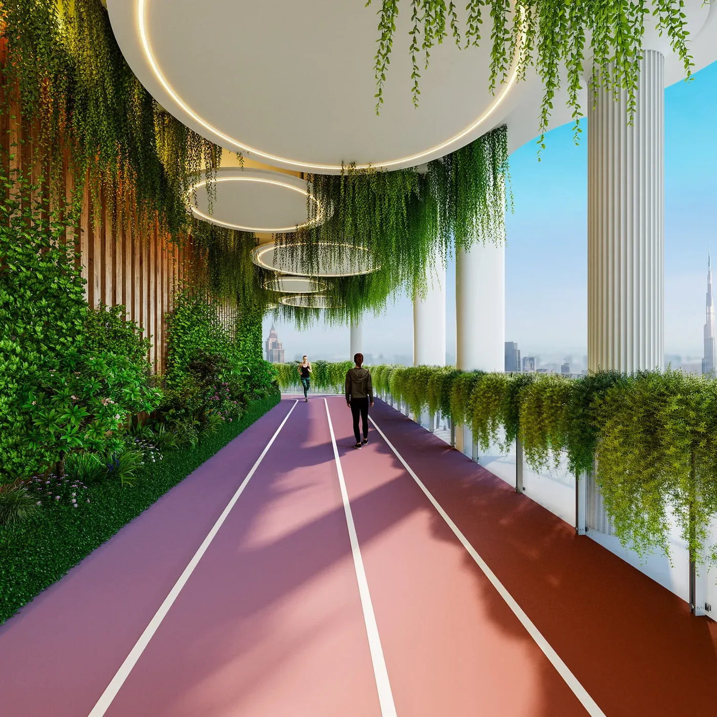 Jogging Track amenity image at Vincitore Wellness Estate