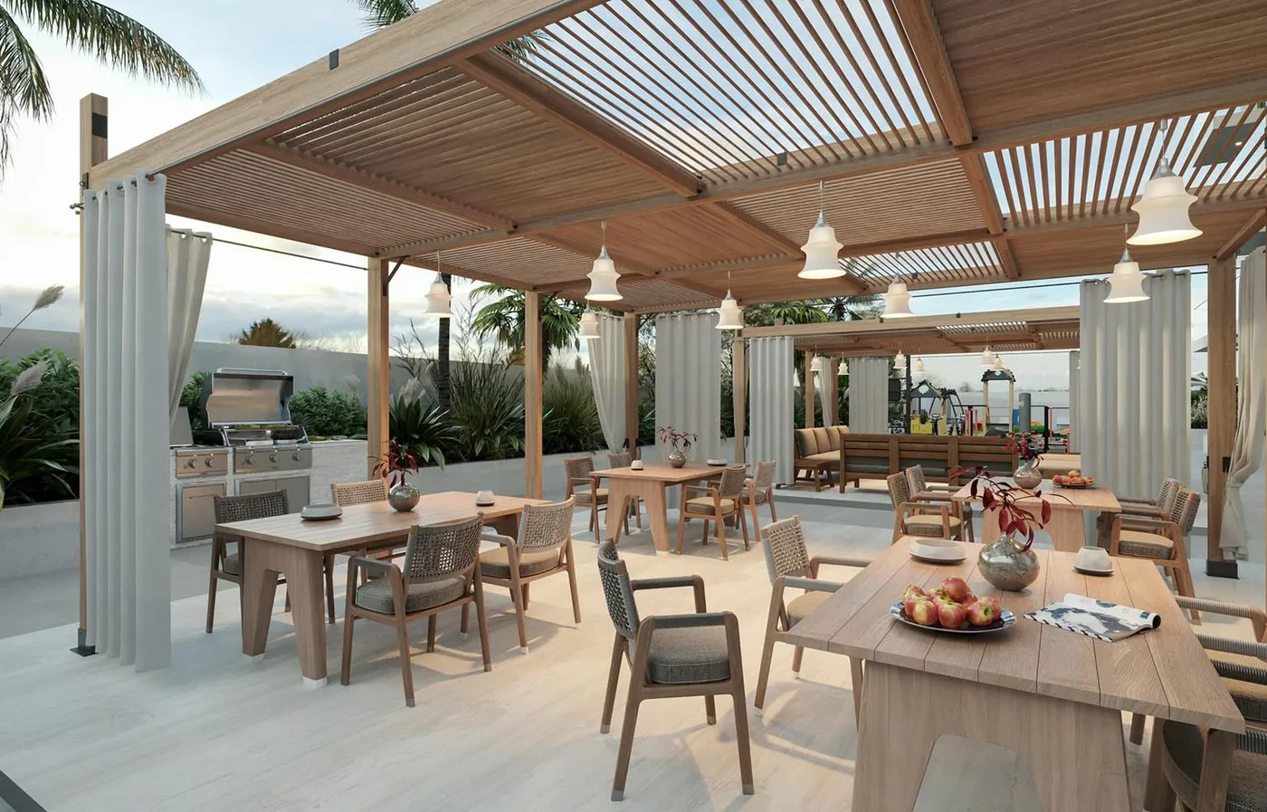 Poolside Lounge amenity image at Violet Tower