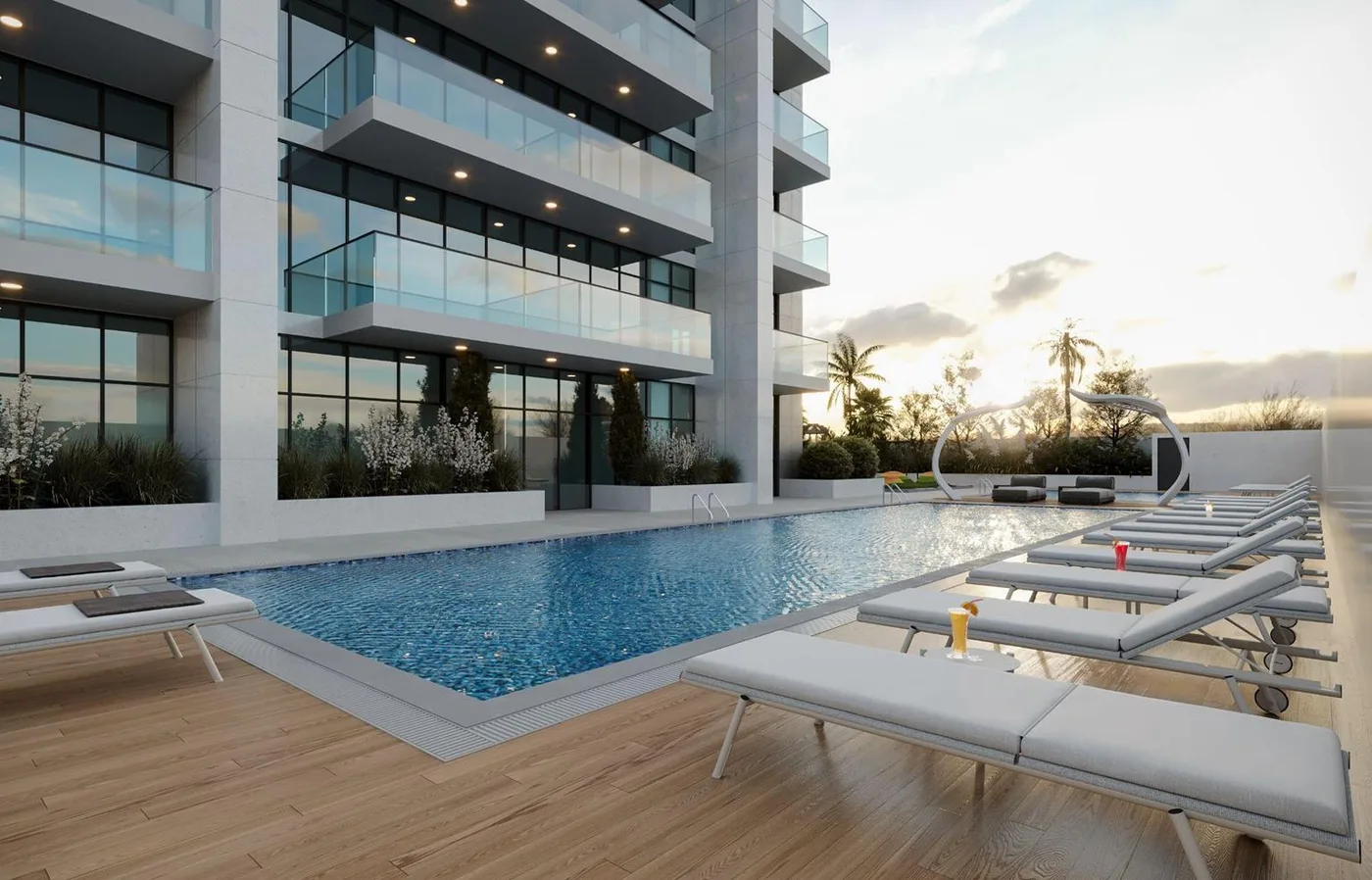 Swimming Pool amenity image at Violet Tower