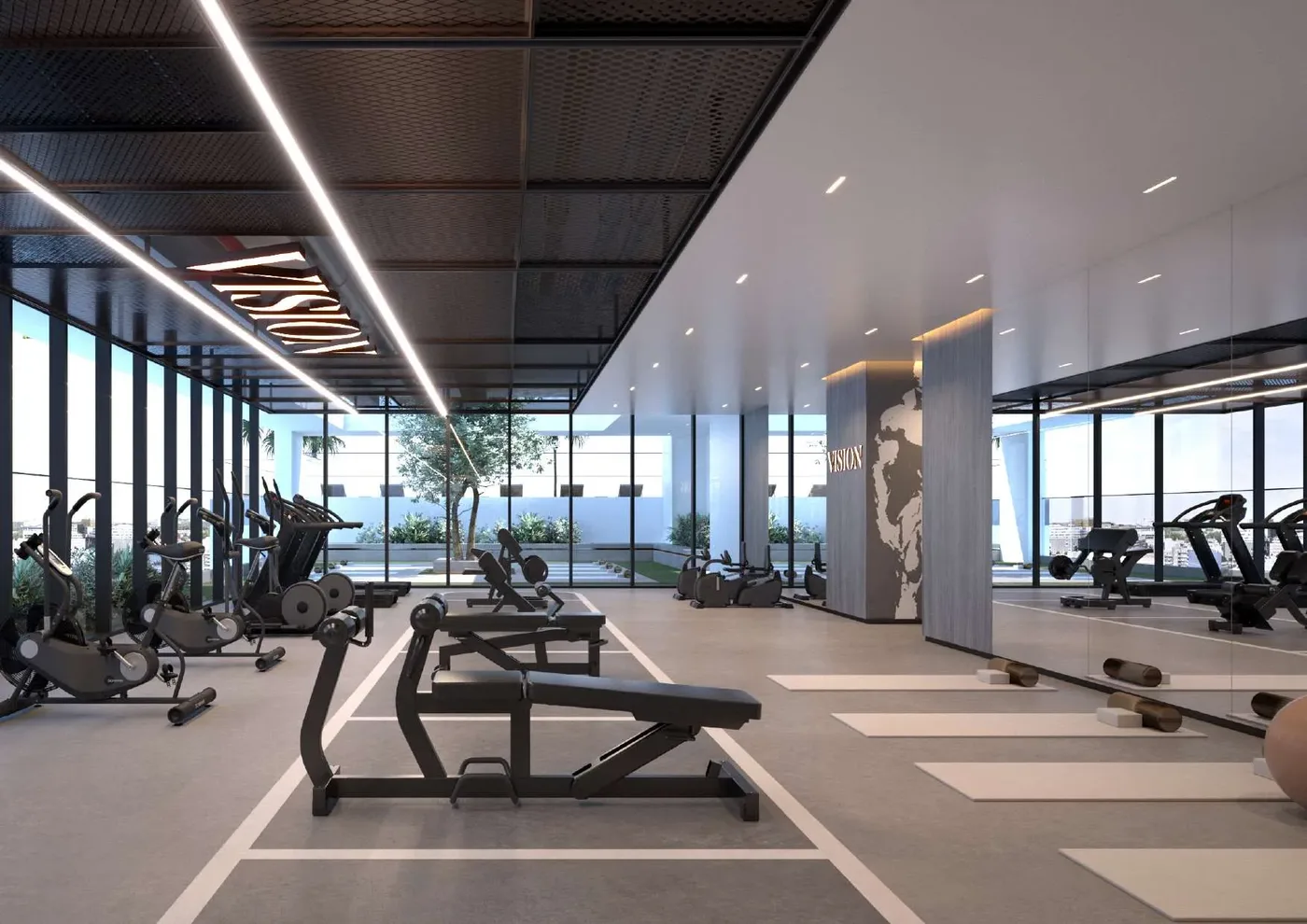 Gym amenity image at Vista by Vision