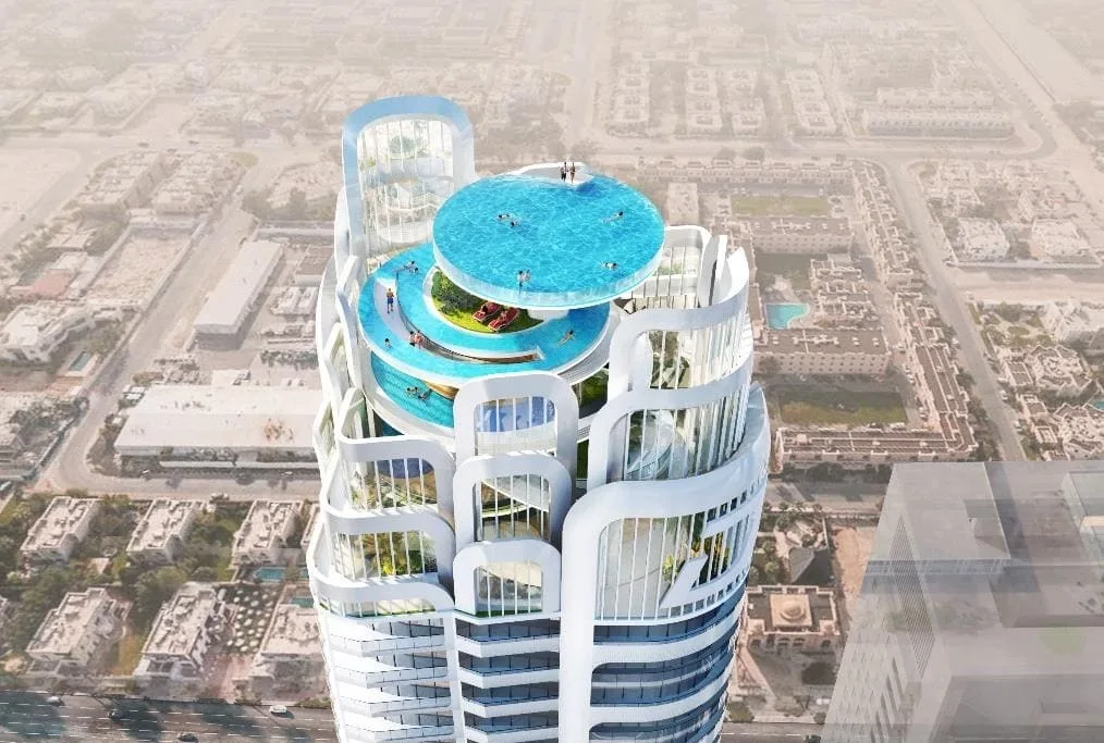Sky Pool amenity image at Volta