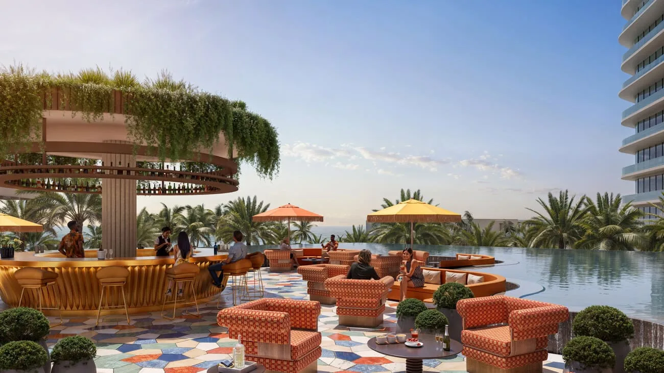 Deck Party Area amenity image at W Hotels and Residences Al Marjan