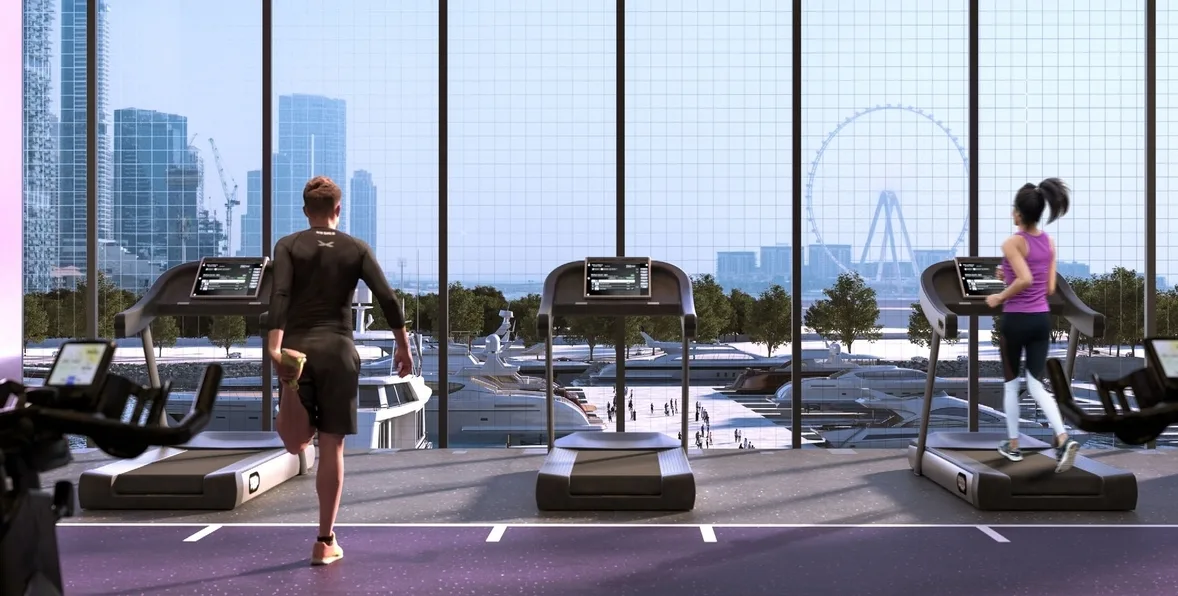 Gym amenity image at W The Residences by Arada