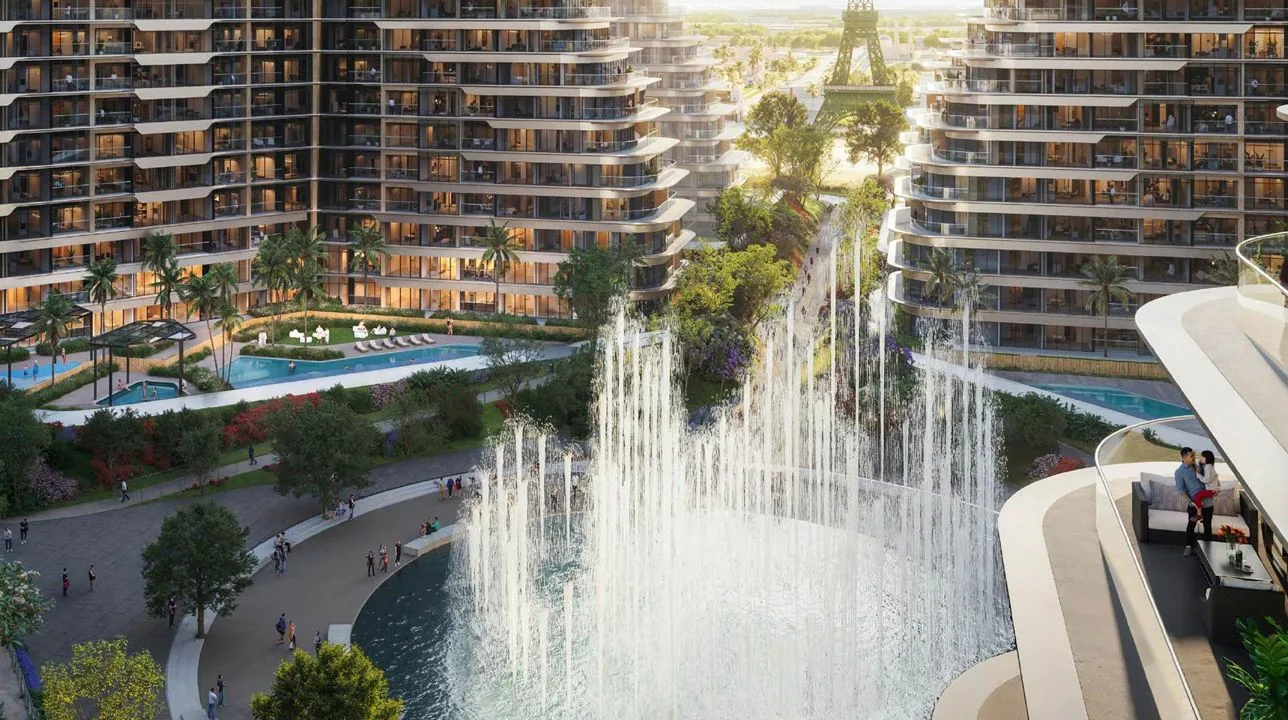 Dancing Fountain Plaza & Lakes amenity image at Waada Dubai South