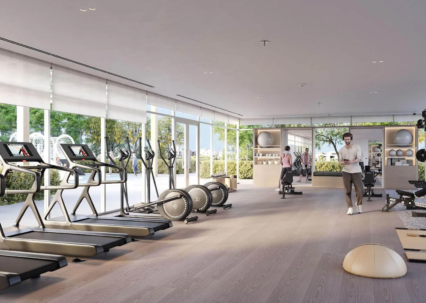 Fitness Centre amenity image at Waada Dubai South