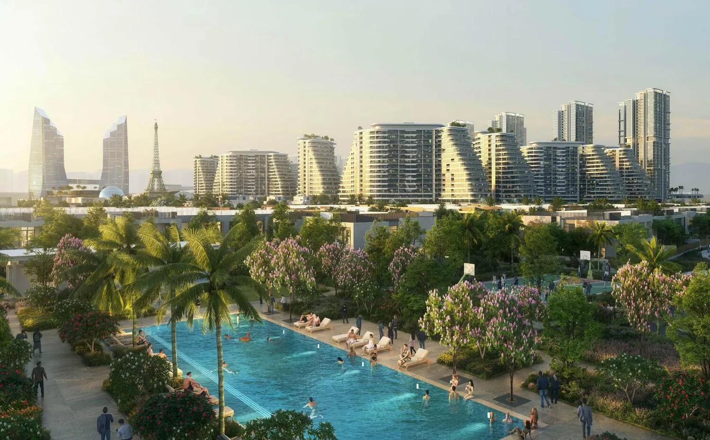 Swimming Pool amenity image at Waada Dubai South