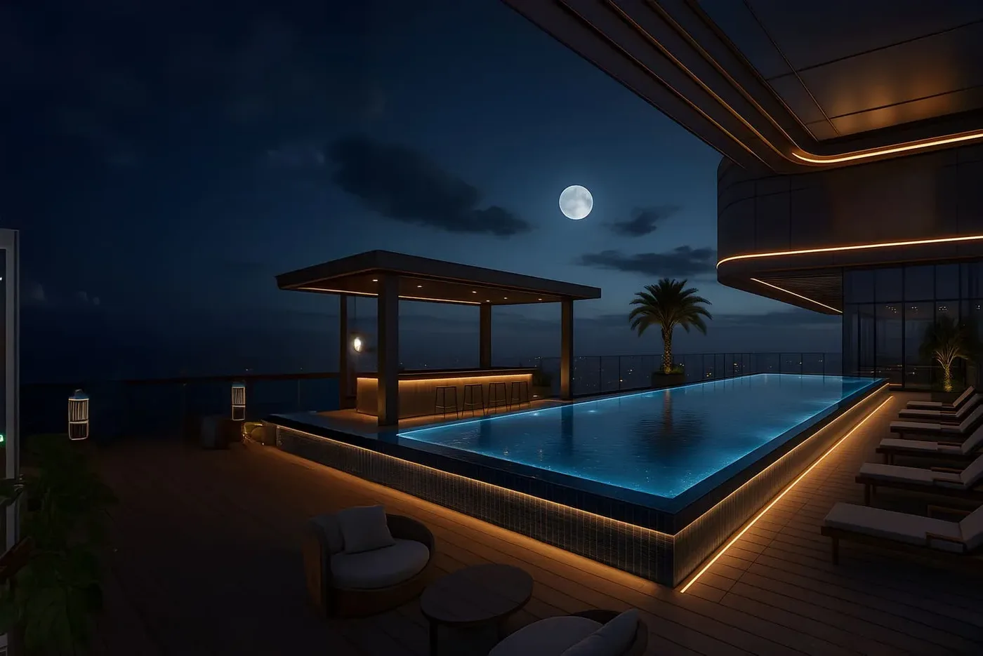 Infinity Pool amenity image at Wadi Hills