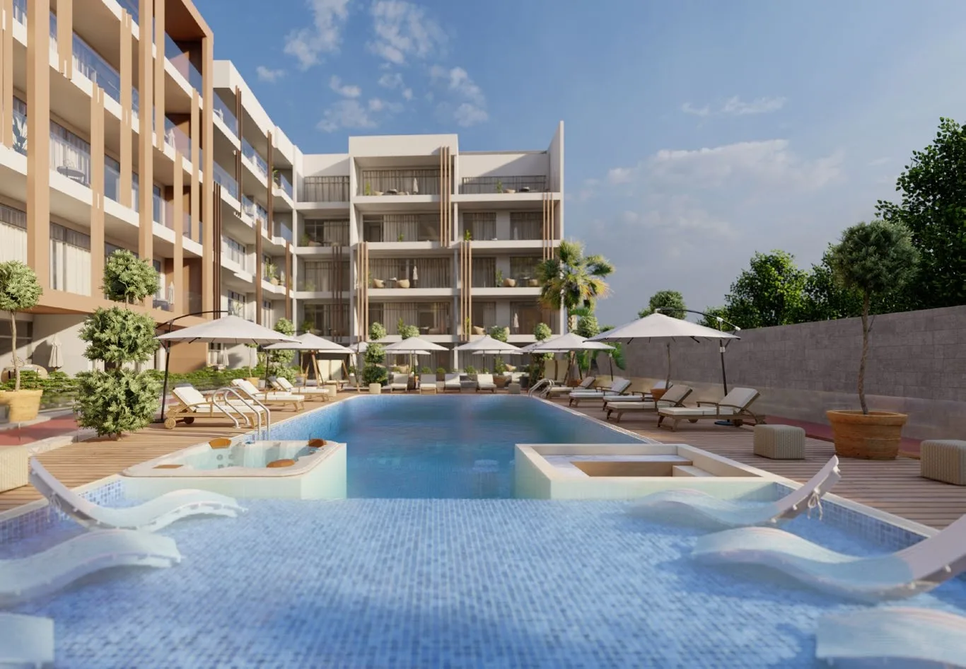 Adult & Kids’ Swimming Pool amenity image at Waref Residences