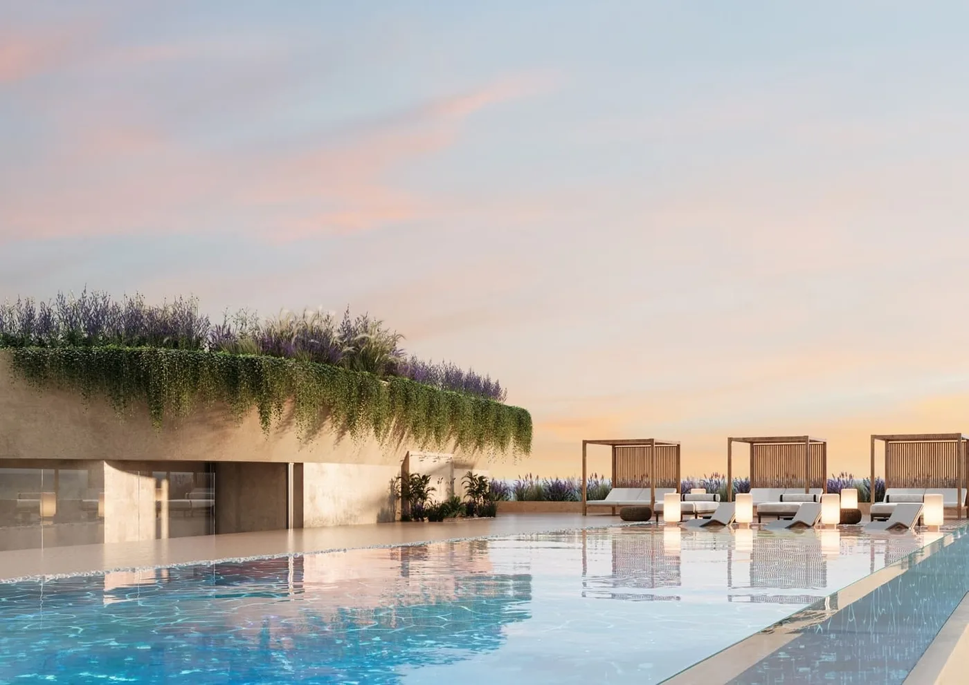 Infinity Pool amenity image at Weybridge Gardens 2