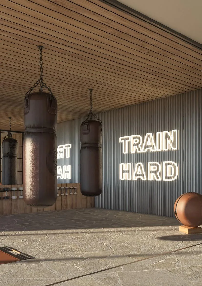 Gym amenity image at Weybridge Gardens 3