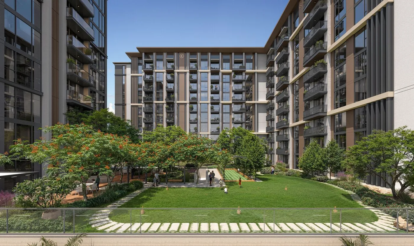 Lawn Area amenity image at Windsor House 2