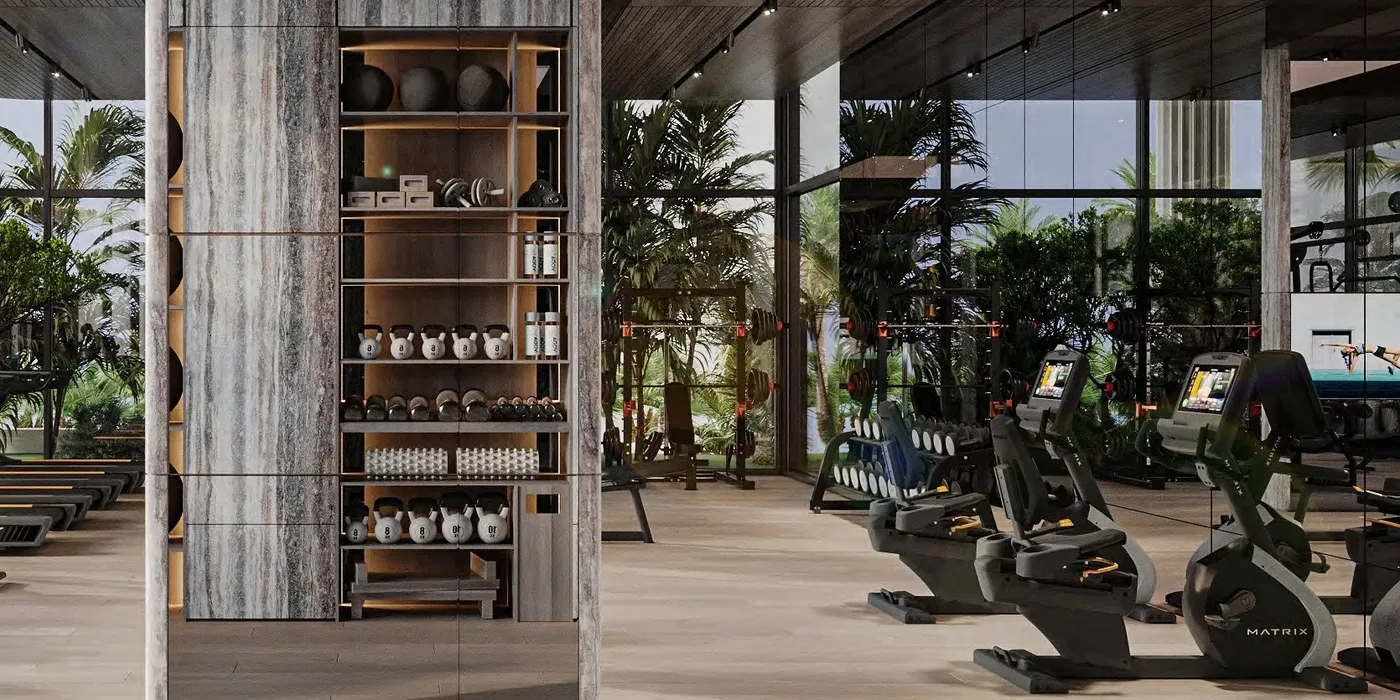 State of the Art Gym amenity image at Wyndham Residences Al Marjan Island