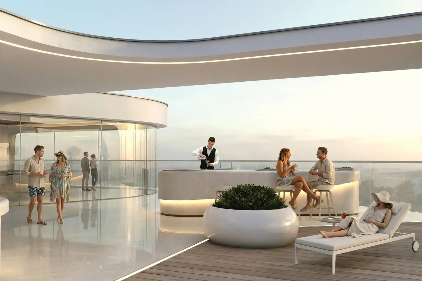 Rooftop Café & Bar amenity image at X11