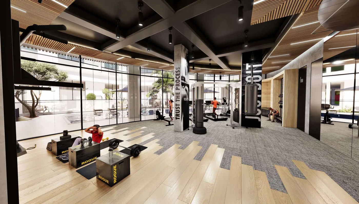 Fitness Center amenity image at Xenia Residence
