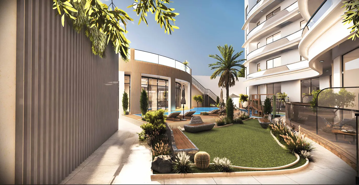Landscaped Outdoor Areas amenity image at Xenia Residence