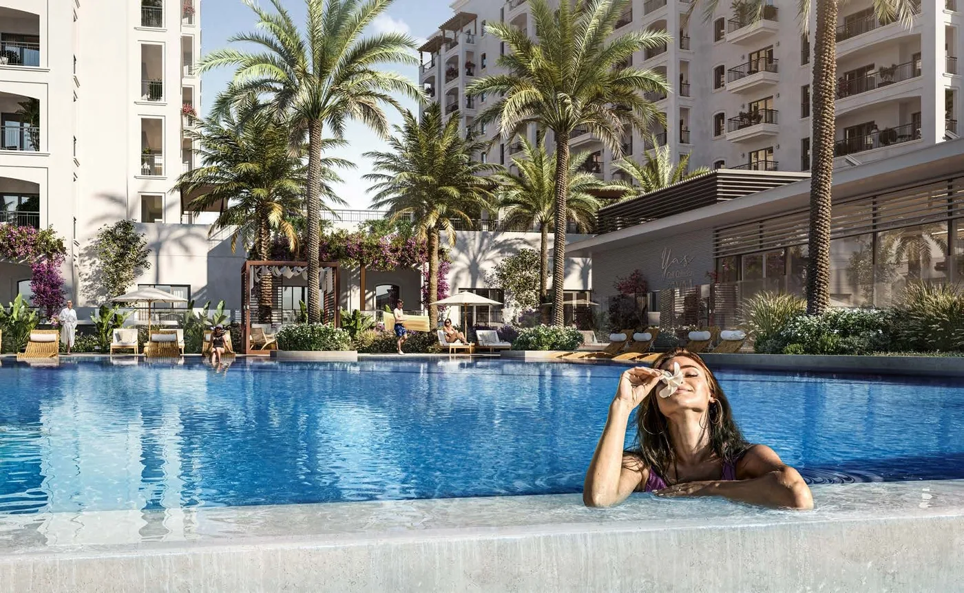 Access To Swimming Pools amenity image at Yas Golf Collection