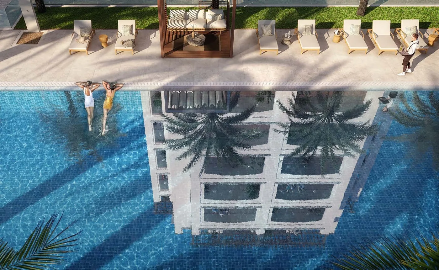 Aqua Lounge amenity image at Yas Golf Collection