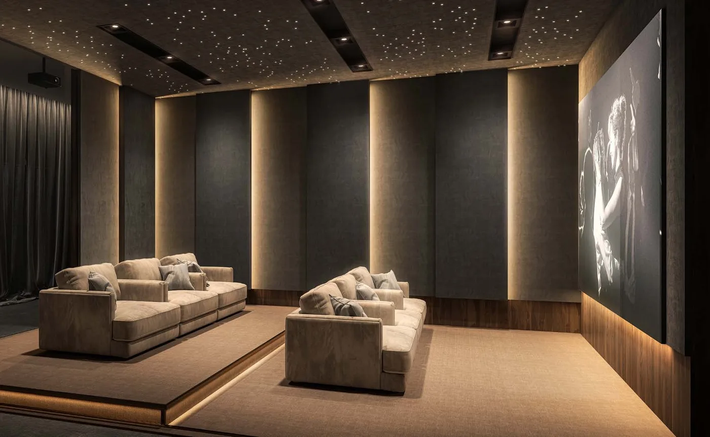 Cinema Room amenity image at Yas Golf Collection