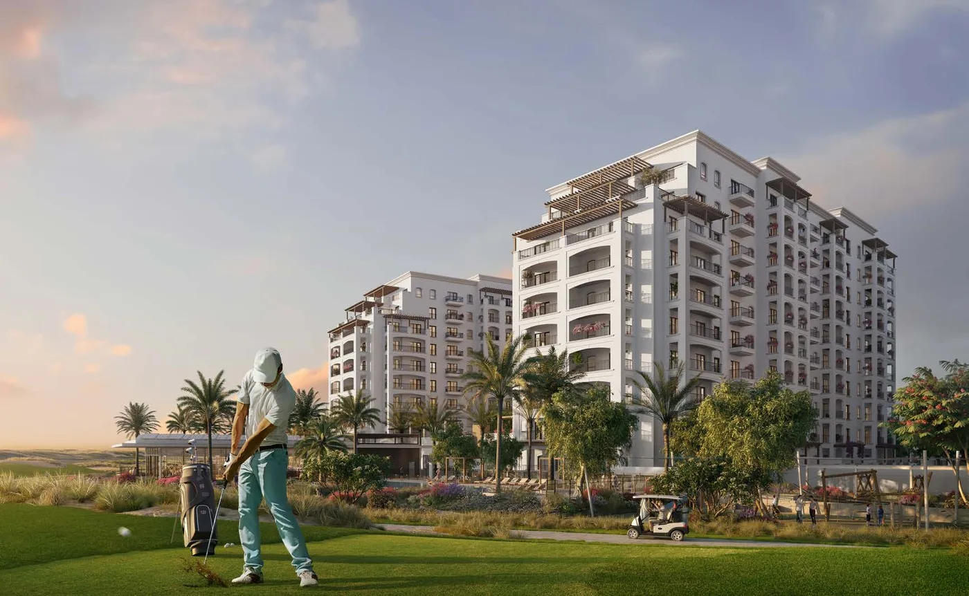Direct Access To Green Loop - A Semi-Public Landscape Space With A Jogging Track amenity image at Yas Golf Collection