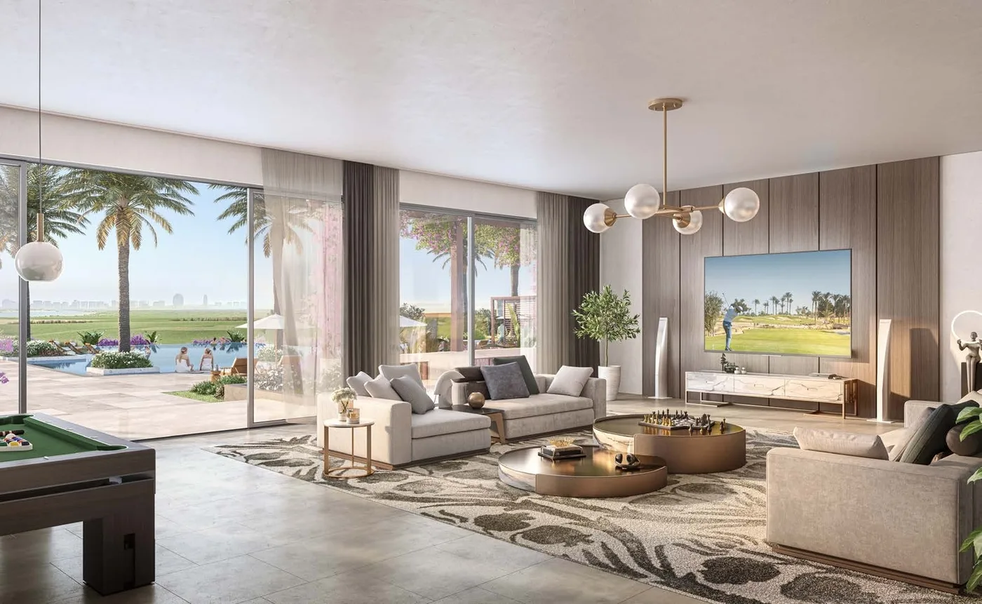 Residence Lounge amenity image at Yas Golf Collection