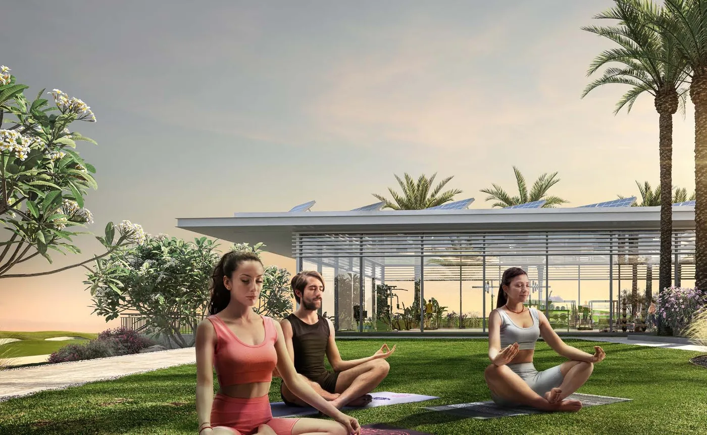 Zen Area amenity image at Yas Golf Collection