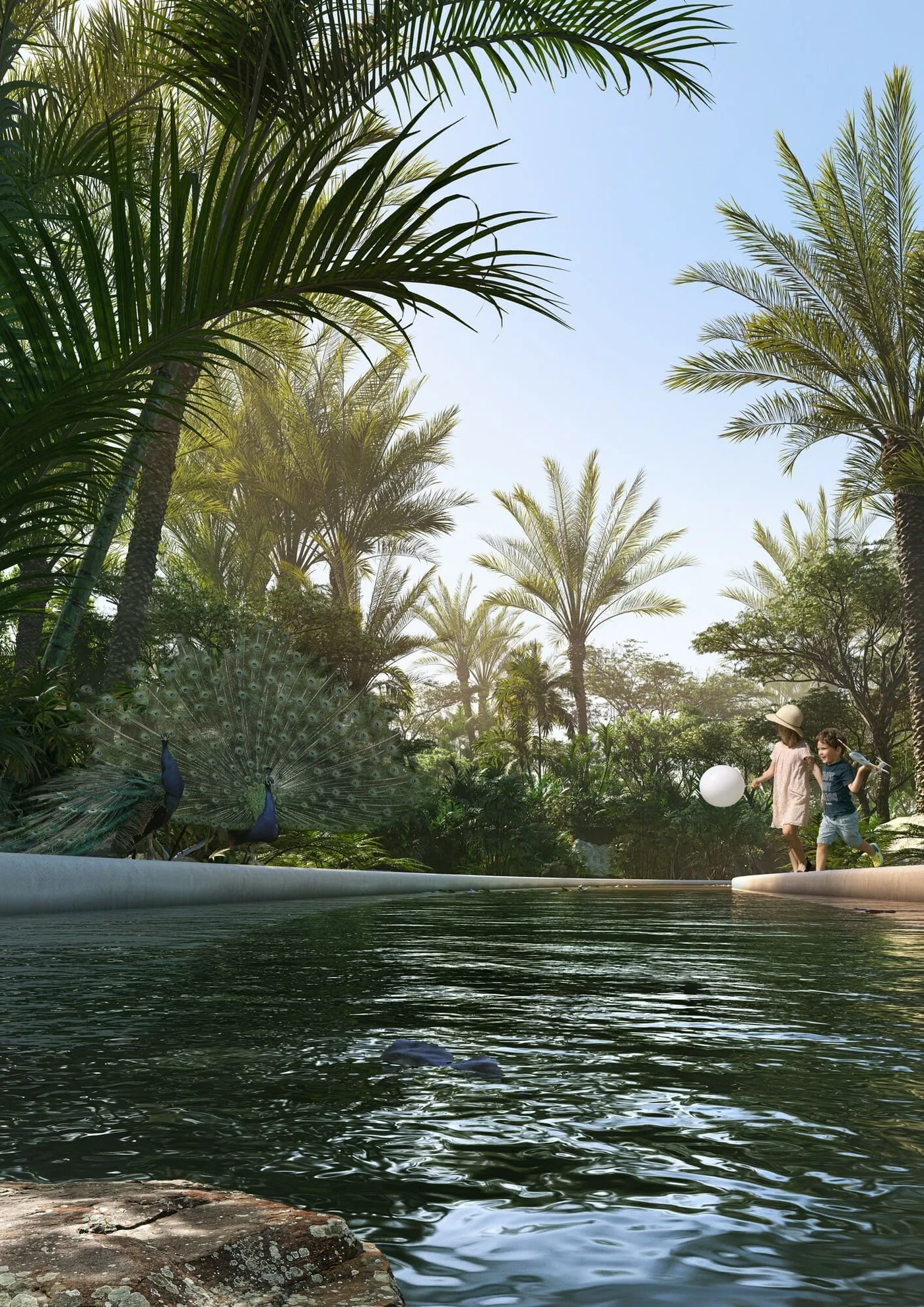 Mist Launge amenity image at Yas Park Views